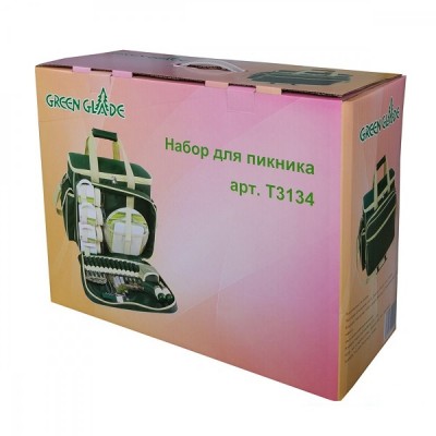 Набор для пикника Green Glade Т3134 24л/35 предметов