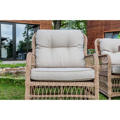 Обеденный комплект садовой мебели ALBERT из искусственного ротанга