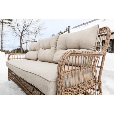 Обеденный комплект садовой мебели ALBERT из искусственного ротанга