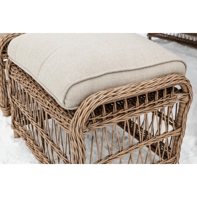 Обеденный комплект садовой мебели ALBERT из искусственного ротанга