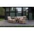 Обеденный комплект садовой мебели ALBERT из искусственного ротанга