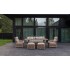 Обеденный комплект садовой мебели ALBERT из искусственного ротанга