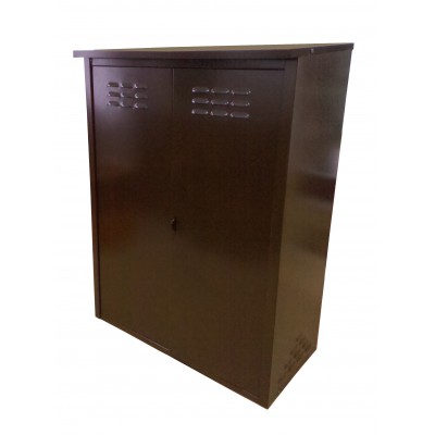 Ящик (шкаф) для газового баллона на 2 баллона 50л 360x1045x780 мм, серый Ящик (шкаф) для газового баллона на 2 баллона 50л 360x1045x780 мм, серый