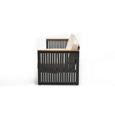 Диван из алюминия HORIZON 3-х местный