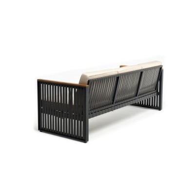 Диван из алюминия HORIZON 3-х местный