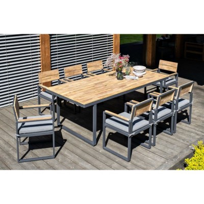 Обеденная группа из алюминия TOPA XL