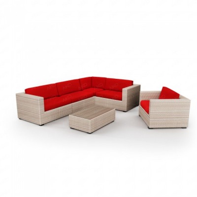 Комплект мебели из ротанга AIKO LAVATERA