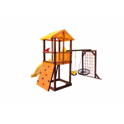 Детская площадка Perfetto sport Pitigliano-11  качели Паутина