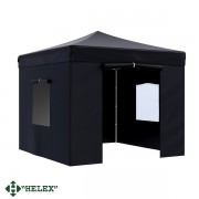 Тент-шатер быстросборный Helex 4332 3x3х3м черный
