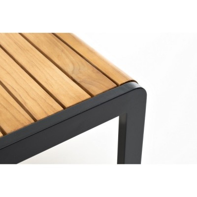 Комплект кофейных столов из алюминия MAYA темный графит