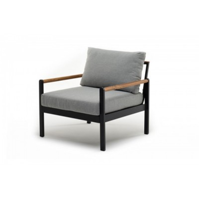 Лаунж зона из алюминия MAYA L темный графит