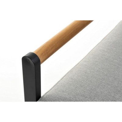 Лаунж зона из алюминия MAYA L темный графит