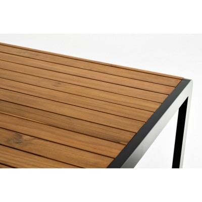 Обеденный стол из алюминия MAYA 200 см темный графит Обеденный стол из алюминия MAYA 200 см темный графит