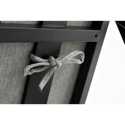 Шезлонг из алюминия MAYA темный графит Шезлонг из алюминия MAYA темный графит