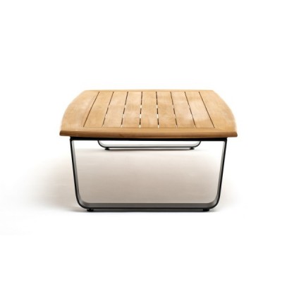 Кофейный стол из алюминия AURA темный графит