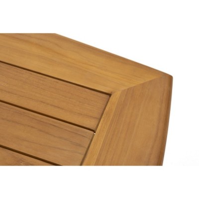 Кофейный стол из алюминия AURA темный графит