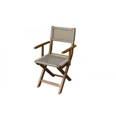 Стул из акации CALISTO складной с подлокотниками Стул из акации CALISTO складной с подлокотниками
