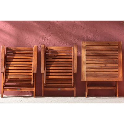 Стул из акации KARO высокий