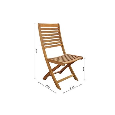 Стул из акации KARO складной