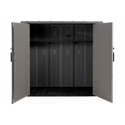 Ящик-шкаф LIFETIME WoodLook, 3100 л, серый Ящик-шкаф LIFETIME WoodLook, 3100 л, серый