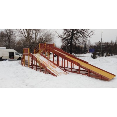 Зимняя горка Савушка Зима 7