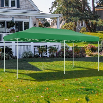 Тент шатер быстросборный Helex 4366 3x6х3м зеленый