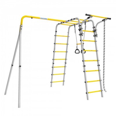 Дачный комплекс Весёлая лужайка-2 (без качелей) Romana R 103.25.04 (серый/жёлтый)