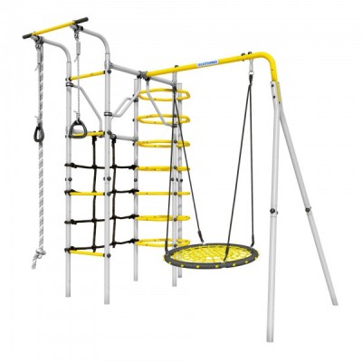 Дачный комплекс Космос + ГНЕЗДО качели-гнездо 80 см Romana 103.21.05 (серый/жёлтый) Дачный комплекс Космос + ГНЕЗДО качели-гнездо 80 см Romana 103.21.05 (серый/жёлтый)