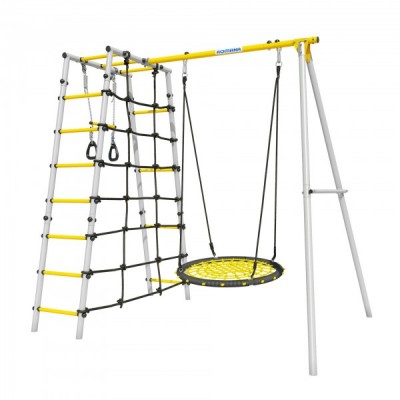 Дачный комплекс Romana D1 + ГНЕЗДО качели-гнездо 80 см Romana 103.31.06 (серый/жёлтый) Дачный комплекс Romana D1 + ГНЕЗДО качели-гнездо 80 см Romana 103.31.06 (серый/жёлтый)