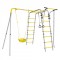 Дачный комплекс Весёлая лужайка-2 + СЕТКА качели Romana R.103.25.04 (серый/жёлтый)