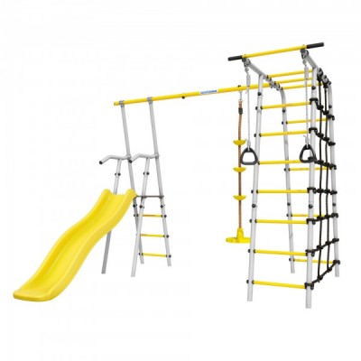 Дачный комплекс Богатырь + ДИСК качели Romana 103.07.06 (серый/жёлтый) Дачный комплекс Богатырь + ДИСК качели Romana 103.07.06 (серый/жёлтый)
