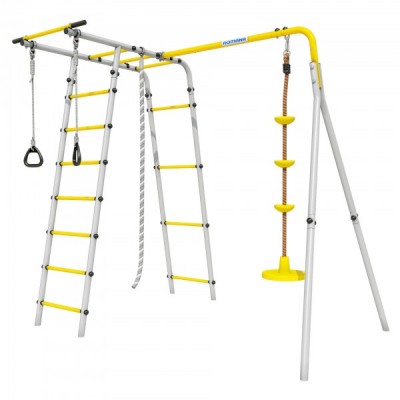 Дачный комплекс Лесная поляна 3 + ДИСК качели Romana R.103.26.05 (серый/жёлтый) Дачный комплекс Лесная поляна 3 + ДИСК качели Romana R.103.26.05 (серый/жёлтый)