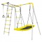 Дачный комплекс Лесная поляна 3 + ЛОДКА качели Romana R.103.26.05 (серый/жёлтый)
