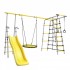 Дачный комплекс Богатырь Плюс 2 + ГНЕЗДО качели-гнездо 80 см Romana 103.12.06 (серый/желтый)