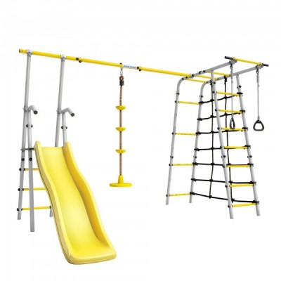 Дачный комплекс Богатырь Плюс 2 + ДИСК качели Romana 103.12.06 (серый/жёлтый) Дачный комплекс Богатырь Плюс 2 + ДИСК качели Romana 103.12.06 (серый/жёлтый)