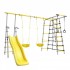 Дачный комплекс Богатырь Плюс 2 + СЕТКА качели Romana 103.12.06 (серый/жёлтый) Дачный комплекс Богатырь Плюс 2 + СЕТКА качели Romana 103.12.06 (серый/жёлтый)