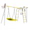 Дачный комплекс Акробат 2 + ЛОДКА качели Romana 103.19.05 (серый/жёлтый)