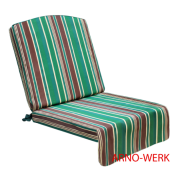 Подушка-кресло для 3-х местных качелей Элит Люкс (Элит Стандарт) Зеленые