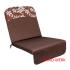 Подушка-кресло для 3-х местных качелей Элегант Премиум ШОКОЛАД