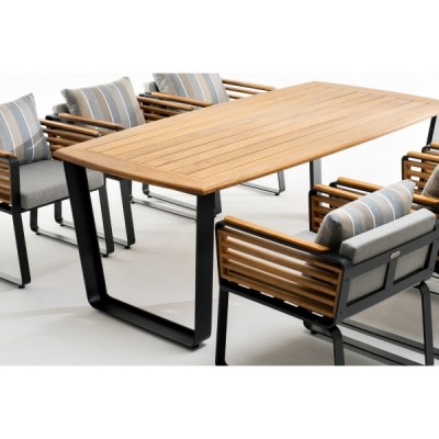 Обеденная группа из алюминия AURA