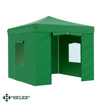 Тент-шатер быстросборный Helex 4331 3x3х3м зеленый