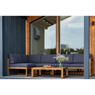 Мебель садовая для лаунж зоны из акации BOOKA с кофейным столом