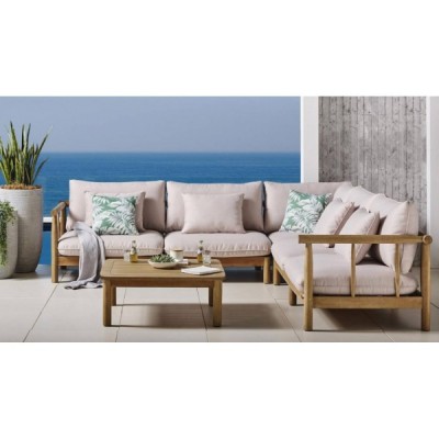 Кофейный стол из тика BUNGALOW квадратный