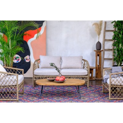 Диванная группа из искусственного ротанга CHARLOTTE