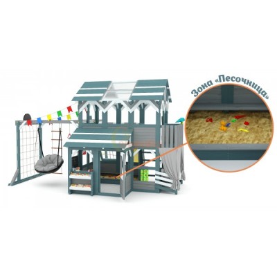 Детская игровая площадка Савушка PlayHouse-4