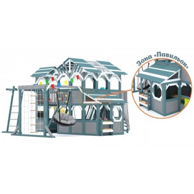 Детская игровая площадка Савушка PlayHouse-5