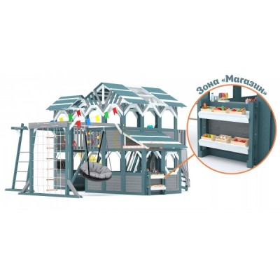 Детская игровая площадка Савушка PlayHouse-5