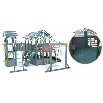 Детская игровая площадка Савушка PlayHouse-5