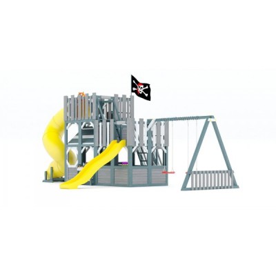 Детская игровая площадка Савушка PlayHouse-6 с домиком