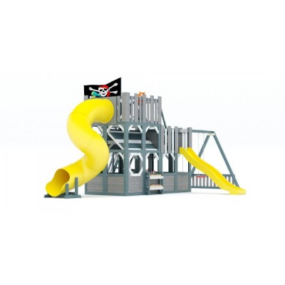 Детская игровая площадка Савушка PlayHouse-6 с домиком